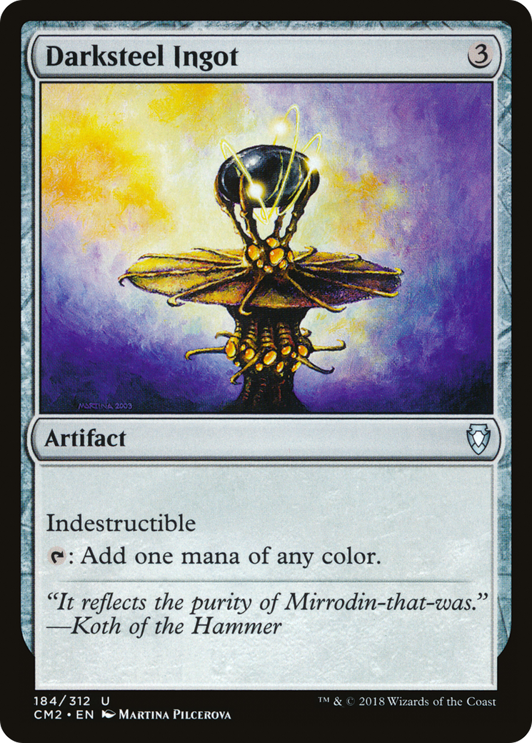 Darksteel Ingot (CM2-184) - Commander Anthology Volume II