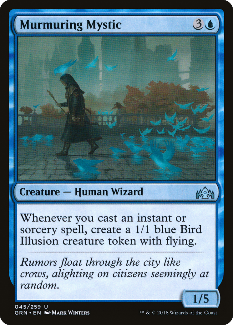 Murmuring Mystic (GRN-045) - Guilds of Ravnica
