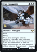 Aven Interrupter (PRE-004) - Outlaws of Thunder Junction Promos Foil