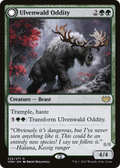 Ulvenwald Oddity (VOW-225) - Innistrad: Crimson Vow: (Double Faced Transform) Foil