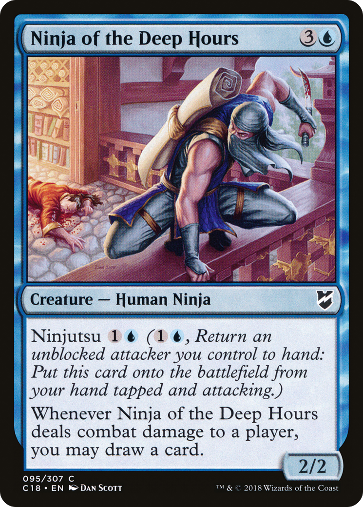 Ninja of the Deep Hours (C18-095) - Commander 2018
