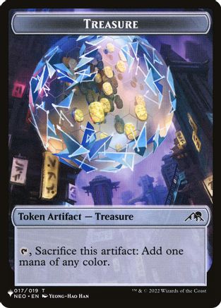 Treasure // Citizen Double-Sided Token (LIST-17 // 12) - The List Reprints
