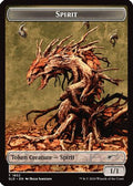 Spirit (SLD) // Clue (CMM) Double-Sided Token (SLD-1852 // 40) - Secret Lair Drop Series