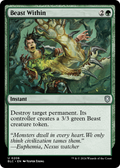 Beast Within (BLC-206) - Bloomburrow Commander