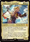 Tidus, Yuna's Guardian (Surge Foil) (FIC-224) - Commander: FINAL FANTASY Foil