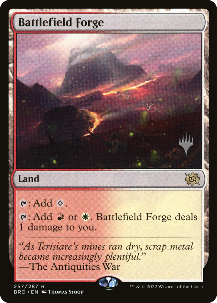Battlefield Forge (PPBRO-257) - The Brothers' War Promos Foil