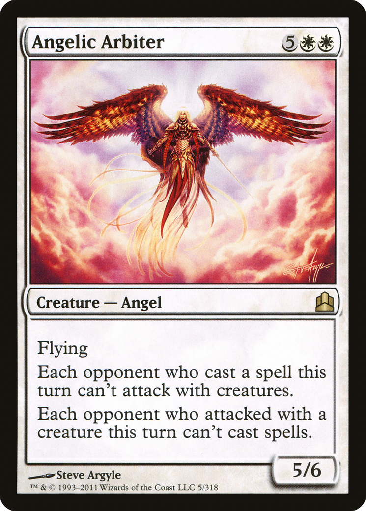 Angelic Arbiter (CMD-005) - Commander 2011