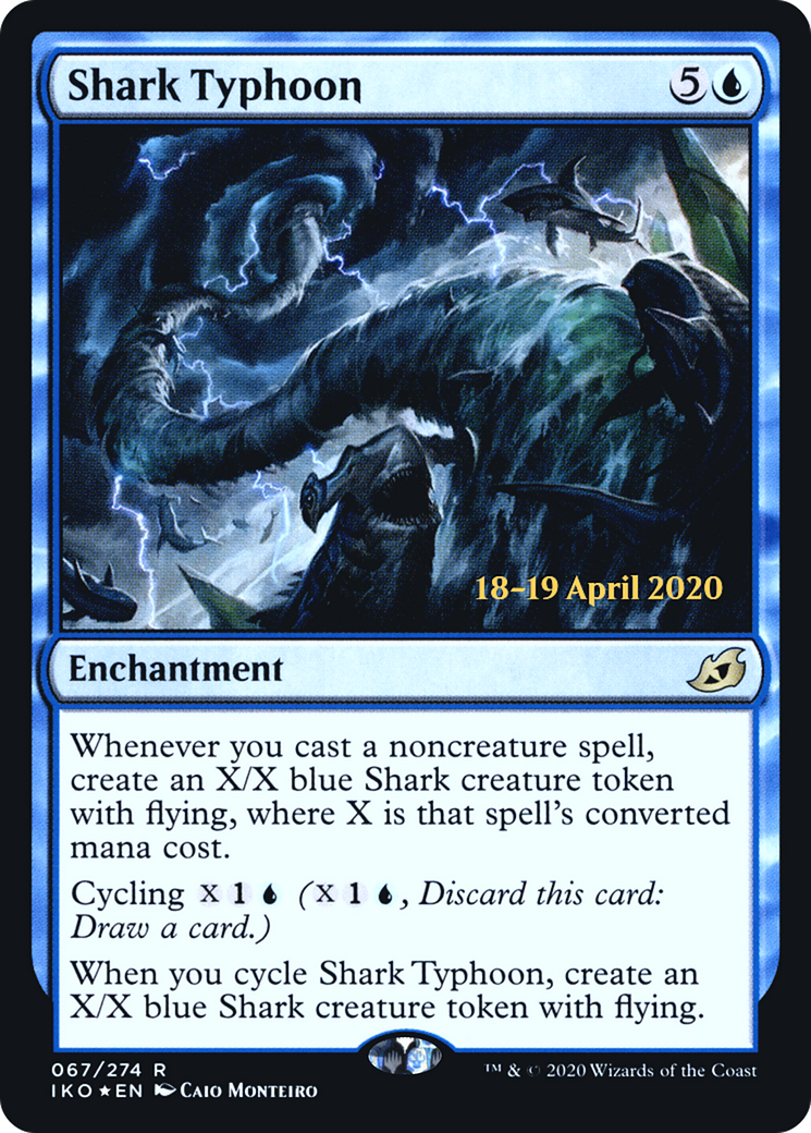 Shark Typhoon (PRE-67S) - Ikoria: Lair of Behemoths Promos Foil