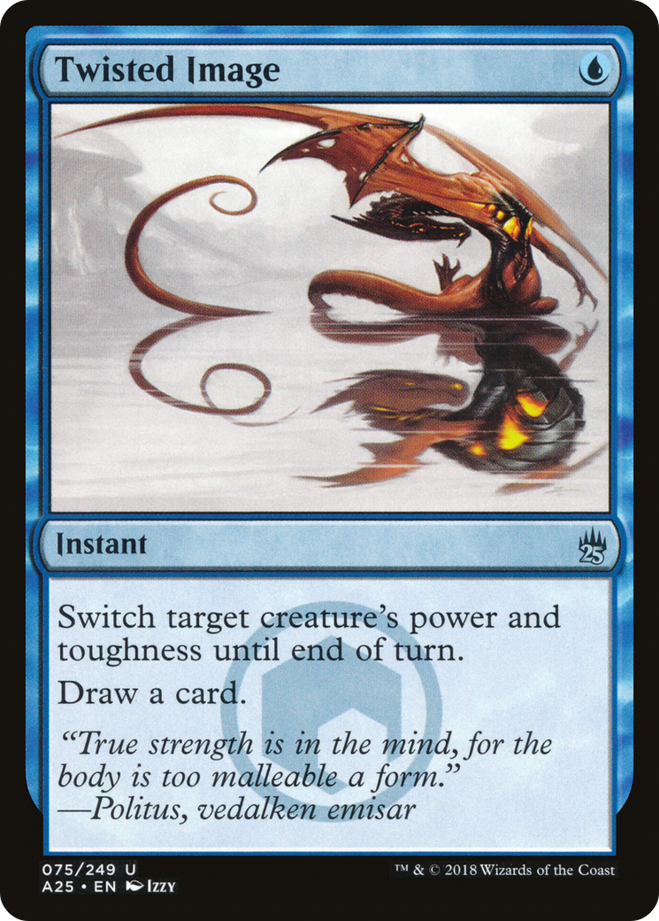 Twisted Image (A25-075) - Masters 25 Foil