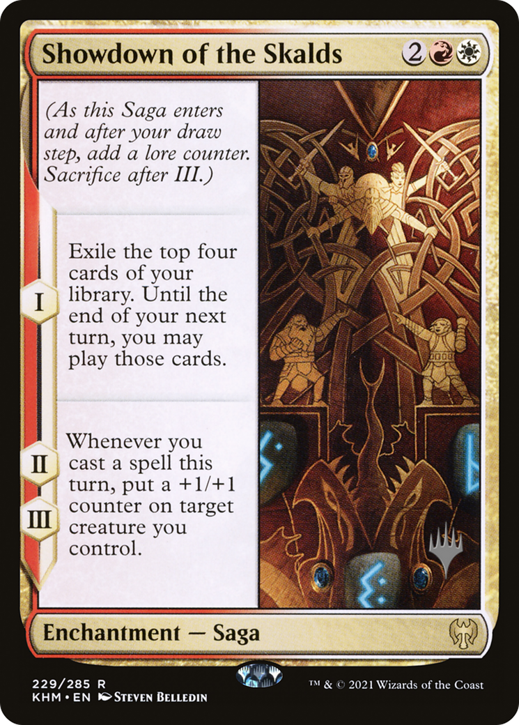 Showdown of the Skalds (PPKHM-229) - Kaldheim Promos Foil