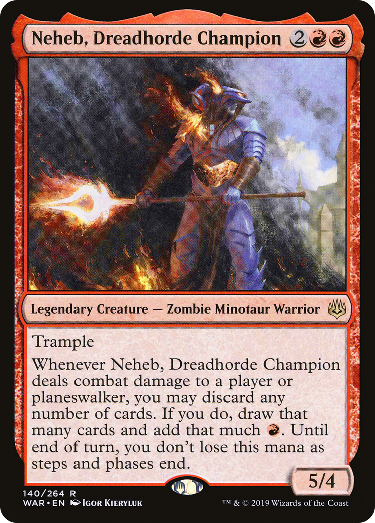 Neheb, Dreadhorde Champion (WAR-140) - War of the Spark
