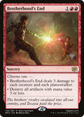 Brotherhood's End (PPBRO-128) - The Brothers' War Promos