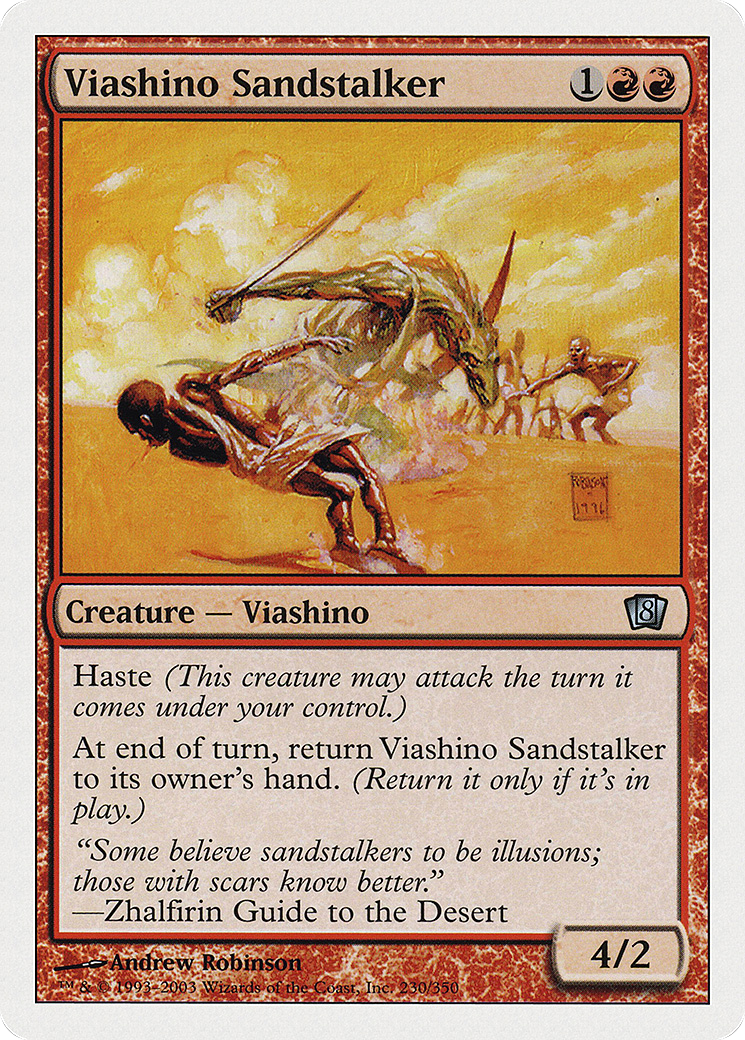 Viashino Sandstalker (8ED-230) - 8th Edition