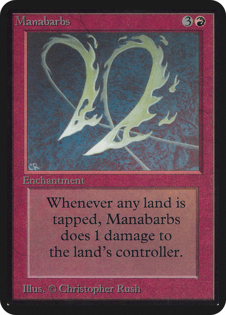 Manabarbs (LEA-) - Limited Edition Alpha
