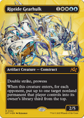 Riptide Gearhulk (Borderless) (First-Place Foil) (DFT-552) - Aetherdrift Foil