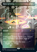 Rain of Filth (Rainbow Foil) (SLD-1547) - Secret Lair Drop (Borderless) Foil