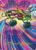 Thunderous Velocipede Art Card (Gold-Stamped Signature) (AADFT-043) - Art Series: Aetherdrift