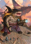 Captain Howler, Sea Scourge Art Card (4/54) (AADFT-004) - Art Series: Aetherdrift