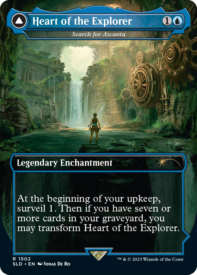 Heart of the Explorer - Search for Azcanta (SLD-1502) - Secret Lair Drop (Borderless)