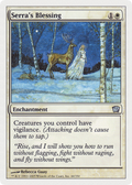Serra's Blessing (9ED-) - 9th Edition Foil