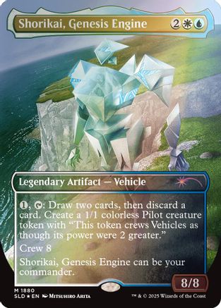 Shorikai, Genesis Engine (Rainbow Foil) (SLD-1880) - Secret Lair Drop Series Foil