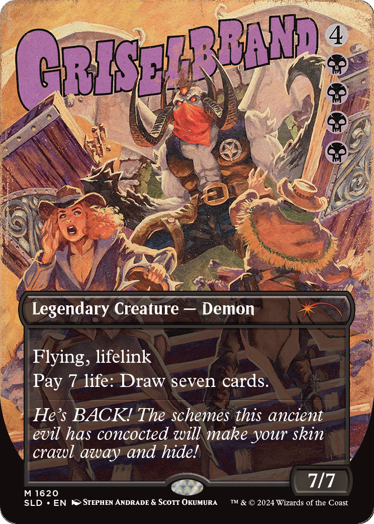 Griselbrand (1620) (SLD-1620) - Secret Lair Drop (Borderless)