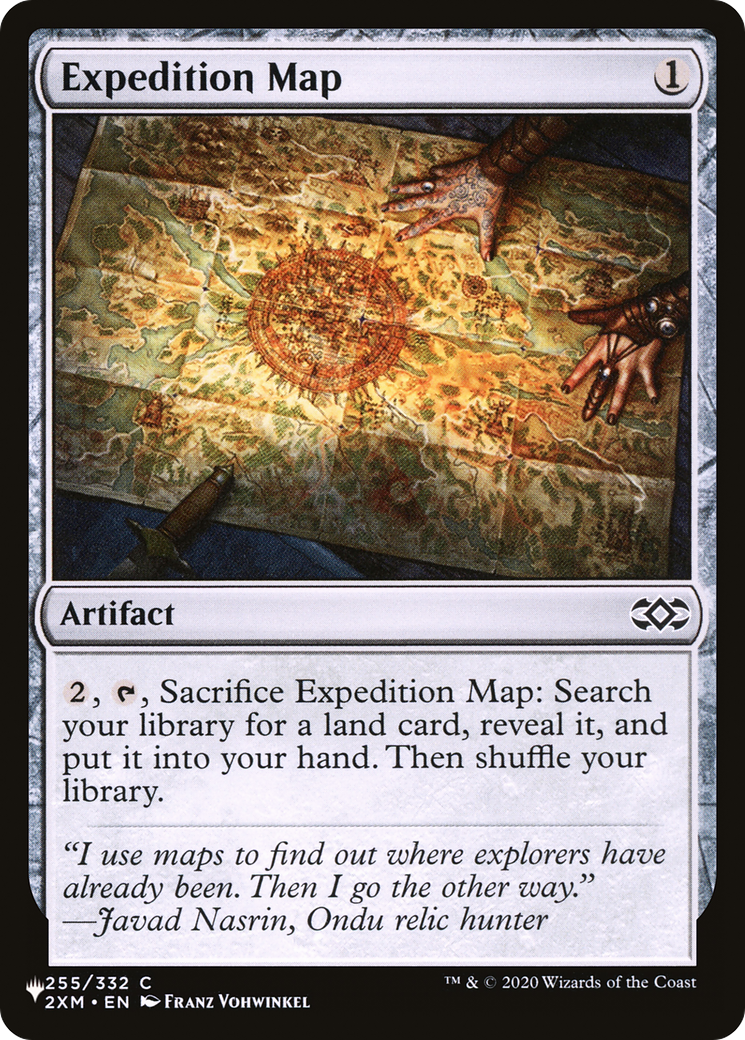 Expedition Map (LIST-2XM-255) - The List