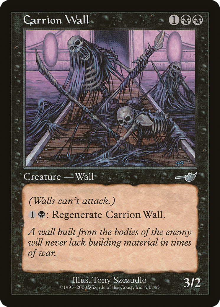 Carrion Wall (NMS-054) - Nemesis Foil