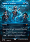 Season of Weaving (Borderless) (BLB-283) - Bloomburrow: (Showcase) Foil