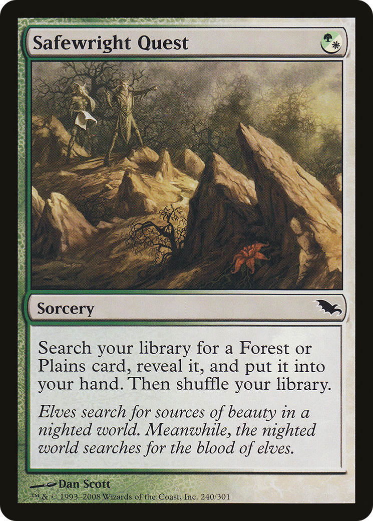 Safewright Quest (SHM-240) - Shadowmoor