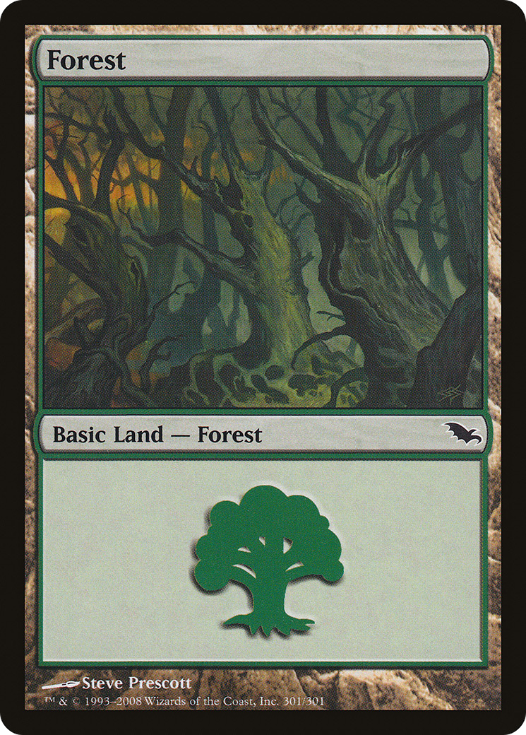 Forest (301) (SHM-301) - Shadowmoor Foil