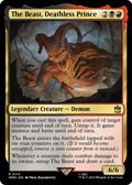 The Beast, Deathless Prince (WHO-114) - Doctor Who Foil