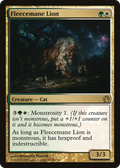 Fleecemane Lion (THS-193) - Theros Foil