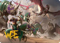 United Battlefront Art Card (5/54) (Gold-Stamped Signature) (AATDM-005) - Art Series: Tarkir: Dragonstorm