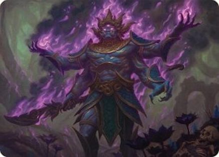 Rot-Curse Rakshasa Art Card (13/54) (AATDM-013) - Art Series: Tarkir: Dragonstorm