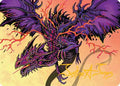 Stormshriek Feral Art Card (35/54) (Gold-Stamped Signature) (AATDM-035) - Art Series: Tarkir: Dragonstorm