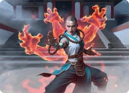 Flamehold Grappler Art Card (24/54) (AATDM-024) - Art Series: Tarkir: Dragonstorm