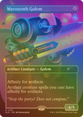 Mycosynth Golem (Rainbow Foil) (SLD-1433) - Secret Lair Drop (Borderless) Foil