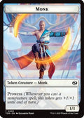 Monk // Treasure Double-Sided Token (TDM-3 // 16) - Commander: Tarkir: Dragonstorm