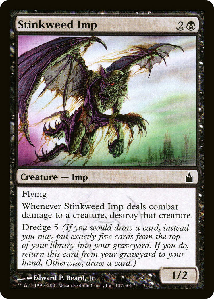 Stinkweed Imp (RAV-107) - Ravnica: City of Guilds Foil