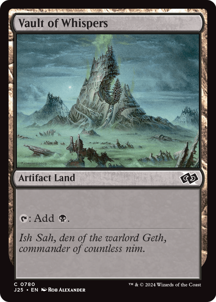 Vault of Whispers (J25-780) - Foundations Jumpstart