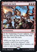Count on Luck (PRE-118) - Prerelease Cards: (enchantment) Foil