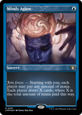 Minds Aglow (Foil Etched) (CMM-491) - Commander Masters Foil