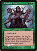 Llanowar Tribe (Retro Frame) (MH1-022) - Modern Horizons 1 Timeshifts Foil