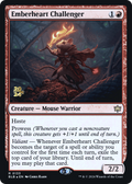 Emberheart Challenger (PRE-133) - Bloomburrow Promos Foil