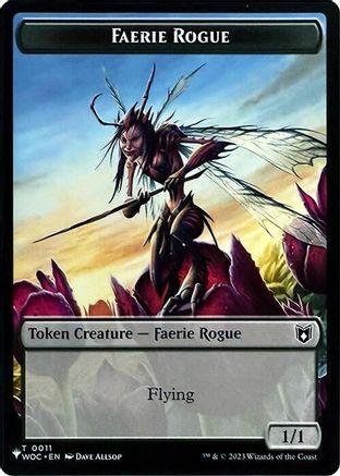 Faerie Rogue // Ox Double-Sided Token (LIST-11 // 3) - The List Reprints
