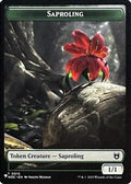 Saproling // Ape Double-Sided Token (LIST-15 // 10) - The List Reprints