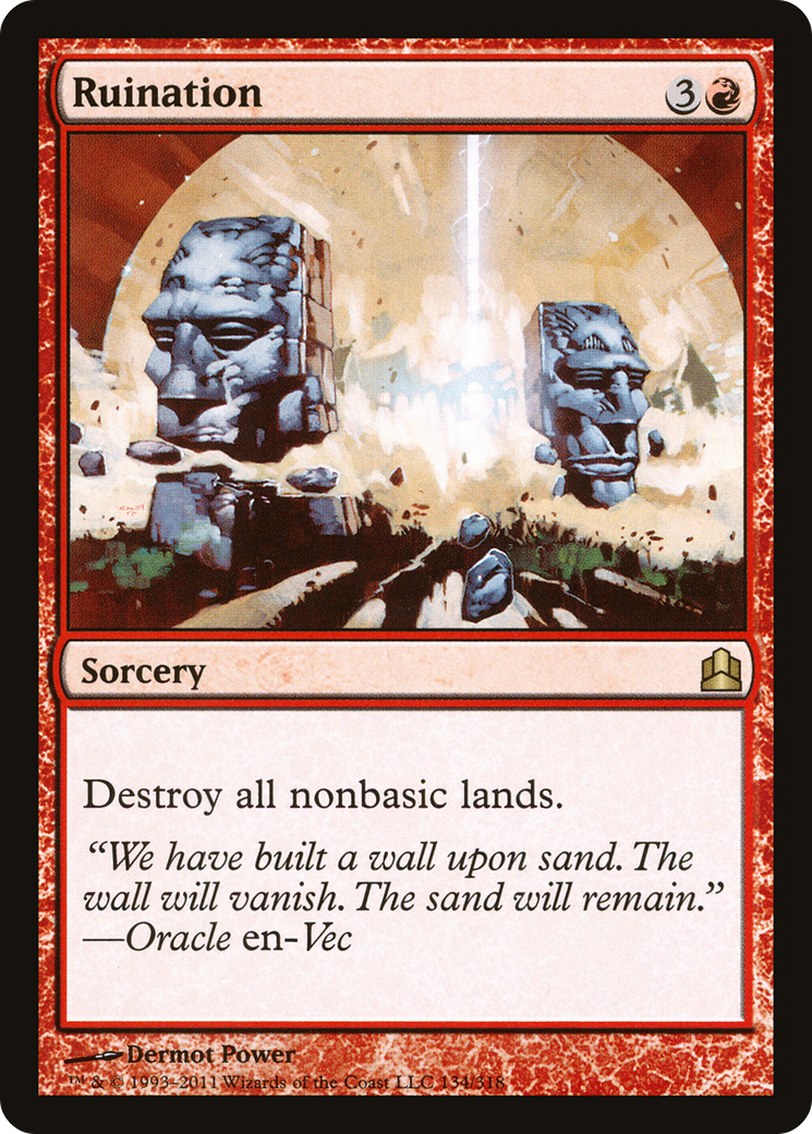 Ruination (CMD-134) - Commander 2011