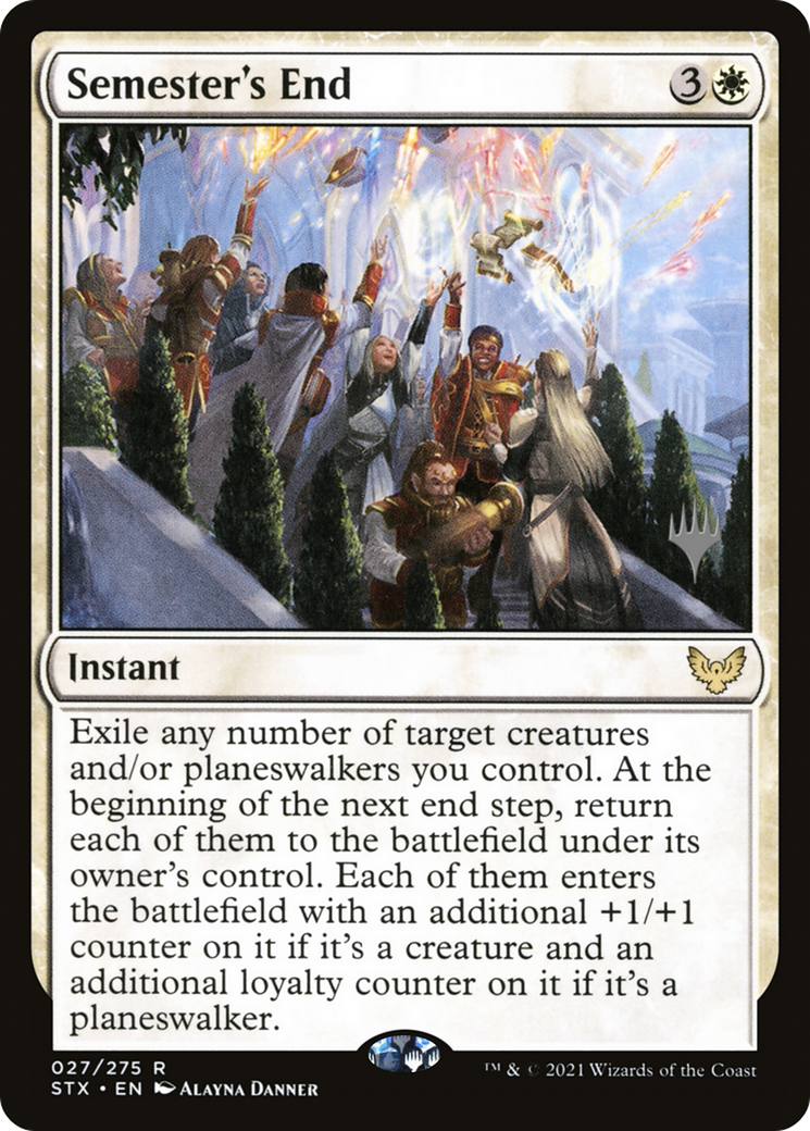 Semester's End (PPSTX-027) - Strixhaven: School of Mages Promos Foil
