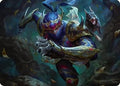 Shadow, Mysterious Assassin Art Card (AAFIN-026) - Art Series: FINAL FANTASY